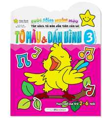 Cuộc Sống Muôn Màu - Tô Màu & Dán Hình 3 - Nice Books
