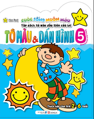 Cuộc Sống Muôn Màu - Tô Màu & Dán Hình 5 - Nice Books