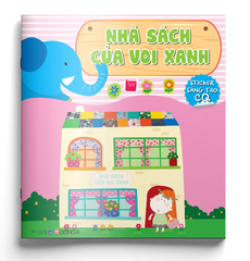Sticker Sáng Tạo CQ - Nhà Sách Của Voi Xanh - Đông A