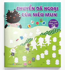 Sticker Sáng Tạo IQ- Chuyến Dã Ngoại Của Mèo Mun - Đông A