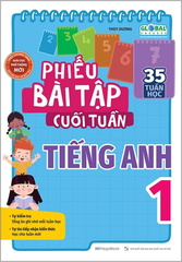 Global Success - Phiếu Bài Tập Cuối Tuần Tiếng Anh 1