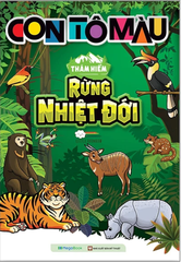 Con Tô Màu - Thám Hiểm Rừng Nhiệt Đới (24 Stickers)