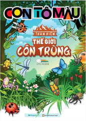 Con Tô Màu - Thám Hiểm Thế Giới Côn Trùng (24 Stickers)