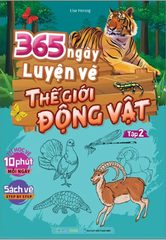 365 Ngày Luyện Vẽ Thế Giới Động Vật - Tập 2