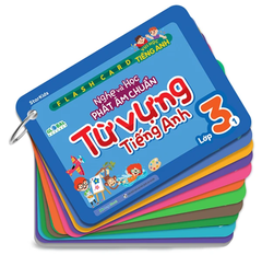 Flashcard Vui Học Tiếng Anh - Nghe Và Học Phát Âm Chuẩn Từ Vựng Tiếng Anh Lớp 3-1