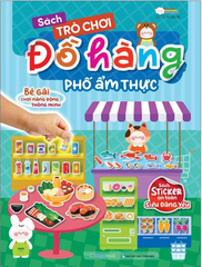 Sách Trò Chơi Đồ Hàng Phố Ẩm Thực (Hơn 200 Stickers)