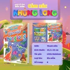 Sách Trò Chơi Bóc Dán Cảm Xúc - Khủng Long