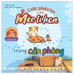 Cuộc Phiêu Lưu Của Mèo Tí Hon - Trong Căn Phòng (20 Stickers Con Vật)