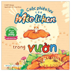 Cuộc Phiêu Lưu Của Mèo Tí Hon - Trong Vườn (20 Stickers Con Vật Đáng Yêu)