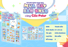 Mua Hay Bán Khéo Cùng Gấu Polar Đồ Ăn Nhanh (Hơn 60 Stickers)