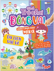 Sách Trò Chơi Đóng Vai Công Chúa Nhỏ Mika - Du Lịch Vui Vẻ