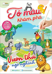 Tô Màu Khám Phá - Vườn Thú Ngộ Nghĩnh