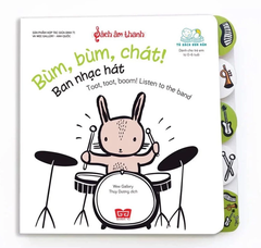 Sách Âm Thanh - Toot, Toot, Boom! Listen To The Band - Bùm Bùm Chát! Ban Nhạc Hát - Wee Gallery