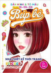 Dán Hình & Tô Màu Búp Bê - Nhà Thiết Kế Thời Trang - Cá tính - Sticker Trong Suốt