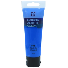 Màu Vẽ ACRYLIC Sakura 75ML- Màu COBALT BLUE