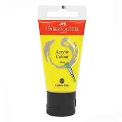 MÀU VẼ ACRYLIC 75ML YELLOW PALE (Vàng Nhạt)