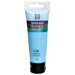 Màu Vẽ ACRYLIC Sakura 75ML- Màu LIGHT BLUE