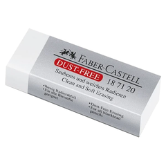 Gôm Dust Free 187120 Trắng Lớn - Faber Castell