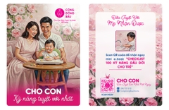 Thẻ 7 - Bé Sơ Sinh Từ 1 tháng: "CHO CON KỸ NĂNG TUYỆT VỜI NHẤT"