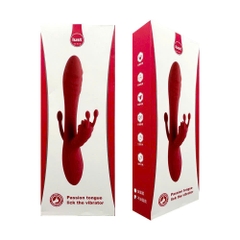 Dương vật giả Lust Passion Tongue Lick 6 chế độ chính hãng