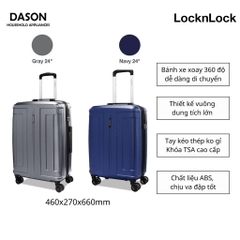 LTZ620GRY - Vali du lịch 24 inch Màu xám