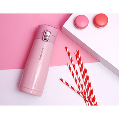 LHC3246PIK - BÌNH GIỮ NHIỆT Macaron I.d Tumbler nhãn hiệu Lock&Lock - Màu hồng