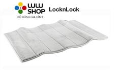 MAT511GRY-Thảm chùi chân memory foam - Stripe, size M-460*700-15, màu xám.