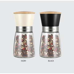 CKO116IVY - Hũ xay tiêu thủy tinh Lock&Lock 170ml - Màu Ivory