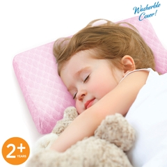HLW181BLU – Gối Memory Foam dành cho trẻ em, 35*24*6/5 cm, 349g – Màu xanh dương