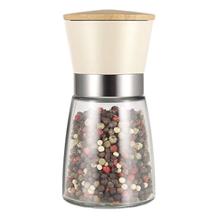 CKO116IVY - Hũ xay tiêu thủy tinh Lock&Lock 170ml - Màu Ivory