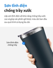 LHC4325IVY - Bình giữ nhiệt LocknLock Daily Essential 870ml - Màu ngà