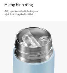 LHC3275YRED - Bình giữ nhiệt LocknLock Hidden Moon 490ml - Màu coral