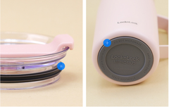 LHC4282PIK - Ca nước giữ nhiệt LocknLock Metro Table Mug 600ml - Màu Hồng