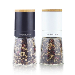 CKO115-Hủ xay tiêu-140ml-Trắng-Thủy tinh