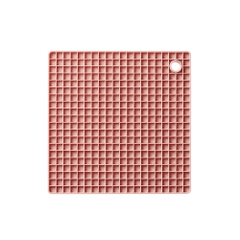 CKT219MIT-Miếng lót nồi hình vuông kiểu tổ ong-Màu bạc hà