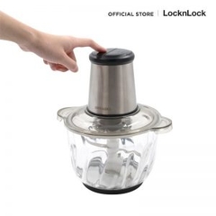 EJM186SLV - Máy xay thịt Lock&Lock Meat Chopper 2.4L, 220-240V, 50/60Hz, 400W - Màu bạc