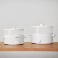 EJP134IVY - Nồi điện đa năng Locknlock Electric multipot 220V, 50Hz, 1350W, 5.0L- Màu ngà