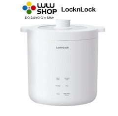 EJR314IVY - Nồi cơm điện mini LocknLock Mini rice cooker 220V, 50Hz, 300W, 0.6L - Màu ngà