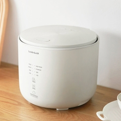 EJR334IVY - Nồi cơm điện Locknlock Donggeurami rice cooker 220V, 50Hz, 400W, 1.0L- Màu ngà