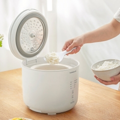 EJR334IVY - Nồi cơm điện Locknlock Donggeurami rice cooker 220V, 50Hz, 400W, 1.0L- Màu ngà