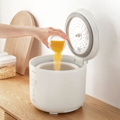 EJR334IVY - Nồi cơm điện Locknlock Donggeurami rice cooker 220V, 50Hz, 400W, 1.0L- Màu ngà