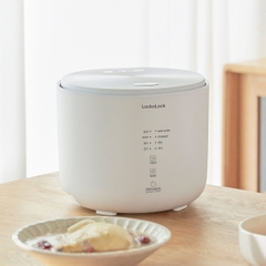 EJR334IVY - Nồi cơm điện Locknlock Donggeurami rice cooker 220V, 50Hz, 400W, 1.0L- Màu ngà