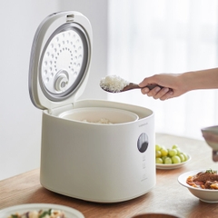 EJR384IVY - Nồi cơm điện Locknlock Nemo rice cooker 220V, 50Hz, 605W, 1.2L- Màu ngà