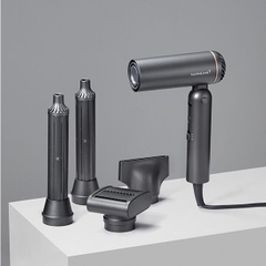 ENA626GRY - Máy sấy tạo kiểu tóc gấp gọn LocknLock Foldable hair styling dryer 220-240V, 50-60Hz, 1300W - Màu xám