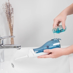 ENR156BLU - Máy tăm nước không dây Lock&Lock Cordless Oral Irrigator, 200ml - Màu xanh da trời