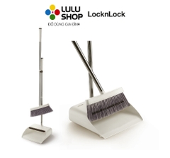 ETM465 -  Bộ chổi quét nhà Lock&Lock, cây chổi 28x83cm,  dụng cụ hốt 24.5x26x95cm