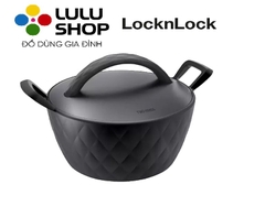 GTH3202-IH - Nồi Lock&Lock Salon 2 tay cầm 20cm (Có thể sử dụng bếp từ ) - Màu đen