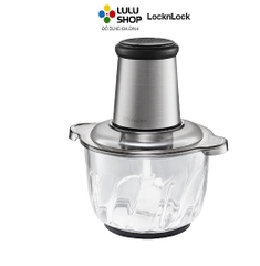EJM186SLV - Máy xay thịt Lock&Lock Meat Chopper 2.4L, 220-240V, 50/60Hz, 400W - Màu bạc