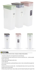 HAP817GRY-Bình nước Handle Bottle 1.4L- màu xám-PP-VN-15