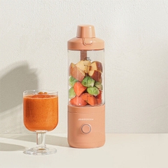 JRK-BLP101OM - Máy xay sinh tố cầm tay Jenniferoom Portable blender DC 7.4 V, 75 W, 2000 mAh x 2, 470 ml - Màu be